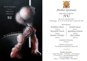 Exposition Collective Nu à l'atelier Gustave Exposition Collective Nu à l'atelier Gustave
